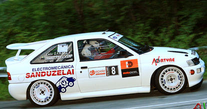 Mattin Villares y Andoni Blas, podium en Aramaio